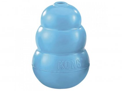 28204 kong puppy hracka pro stenata l 10 cm modra