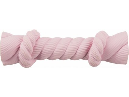 TRIXIE JUNIOR latexové lano, šustící, 15cm růžové