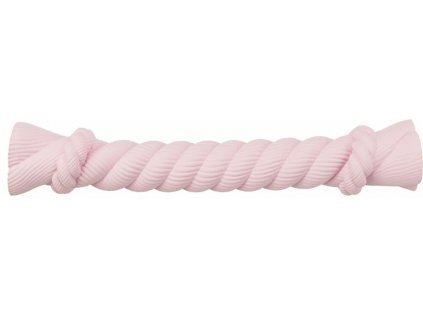 TRIXIE JUNIOR latexové lano, šustící, 30cm růžové
