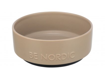 BE NORDIC keramická miska, šedohnědá  1,2 l/ ø 18 cm