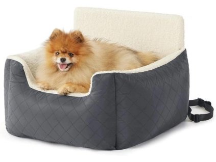 Lesure ‎autosedačka pro malé psy a kočky do 12 kg, šedá