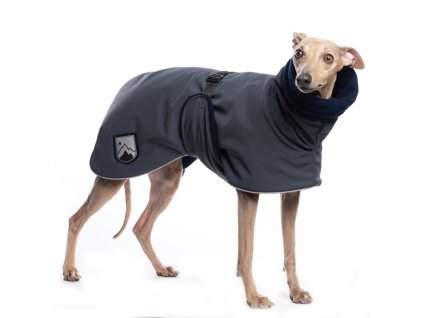 dgdoggear softshell dog jacket sighthounds reflective winter side