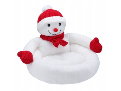 PELISEK pro psa kocku vanocni zvire mekke POLSTAR SNEHULAK 50x50 Kod vyrobce CD 324763