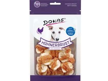 Dokas Kuřecí prsa s banánem 70 g