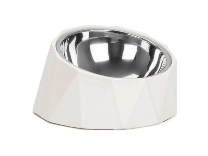 Belle Vous zkosená melaninová miska 470 ml bílá