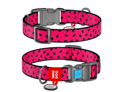 WAUDOG obojek nylon Meloun QR S/25-35cm/1,5cm