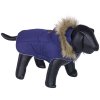 Nobby ELNA bunda pro psa s kožíškem modrá 29cm (Velikost výrobku 29)