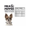 28021 1 milk pepper obojek pro psy naja camel 2 x 45 cm