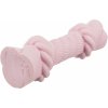 TRIXIE JUNIOR latexové lano, šustící, 15cm růžové