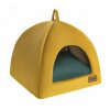 Recobed sametová kukaň pro psy a kočky 40 cm x 40 cm medová