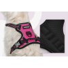 Rabbitgoo postroj pro psy M obvod krku 48-59 cm Pink