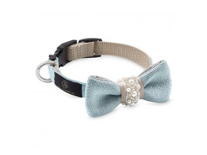 Bow tie Pearls blue