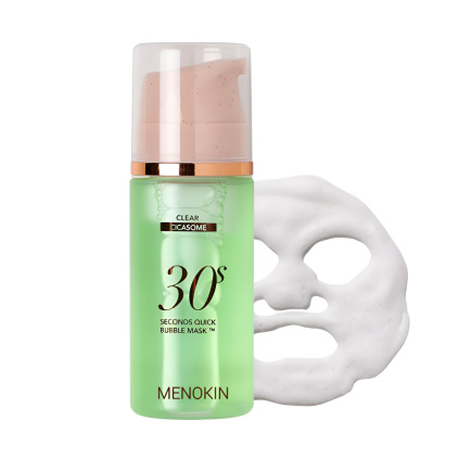 MENOKIN 30 Second Bubble Mask Clear