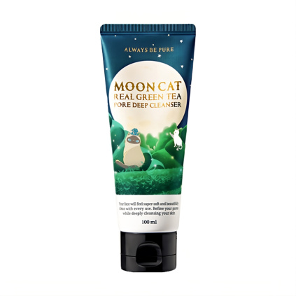 ALWAYS BE PURE Mooncat Real Green Tea Cleanser