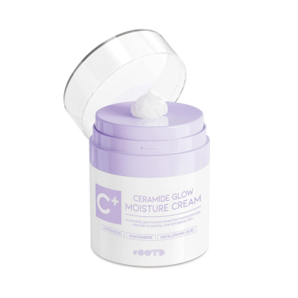 OOTD Ceramide Glow Moisture Cream - Rozjasňující hydratační krém s ceramidy 50 ml