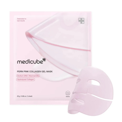 Medicube PDRN Pink Collagen Gel Mask Hydrogelová kolagenová maska s PDRN a peptidy 28 g 1 ks (1)