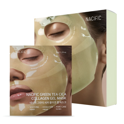 NACIFIC Green Tea Cica Collagen Gel Mask