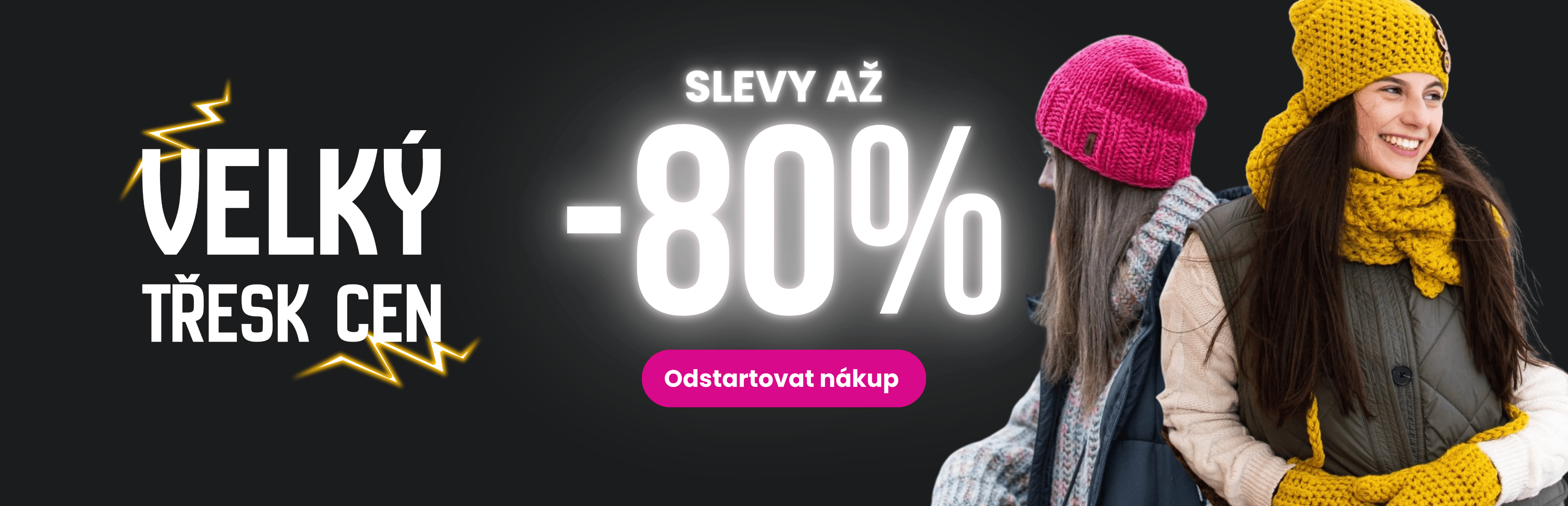 Velký třesk cen až -80%