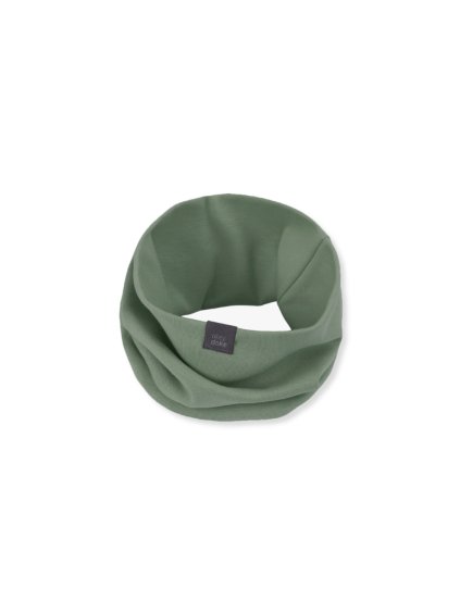 Dětský nákrčník organic oil green