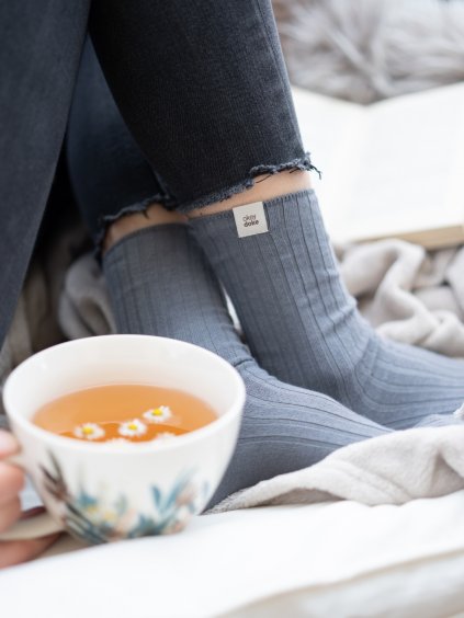 Ponožky Doke comfort grey