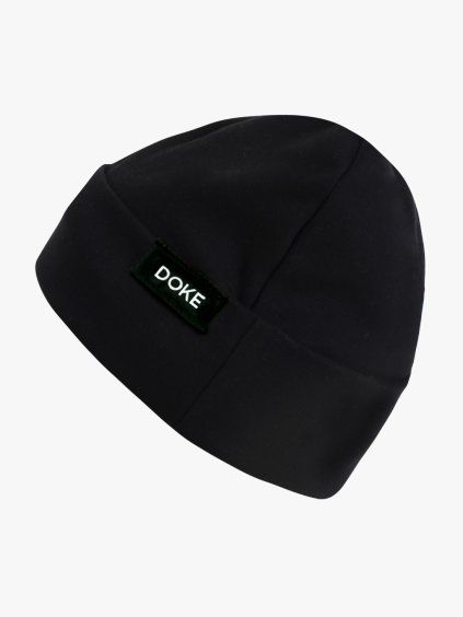 Dětská bavlněná čepice black