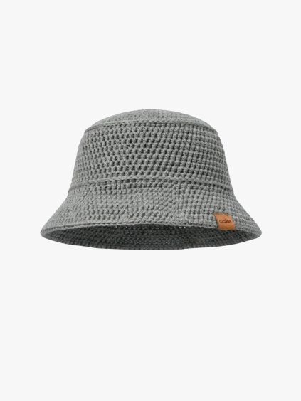 Háčkovaný klobouk grey