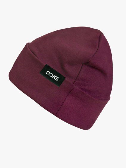 Čepice organic maroon