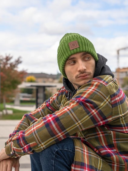 Čepice Fabio green pro muže