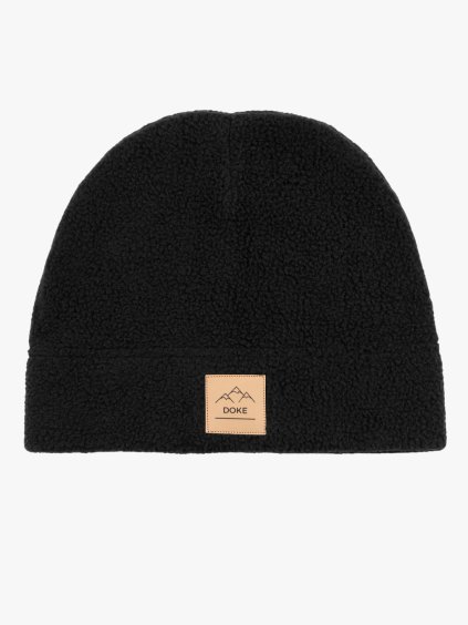 Čepice Luis fleece black