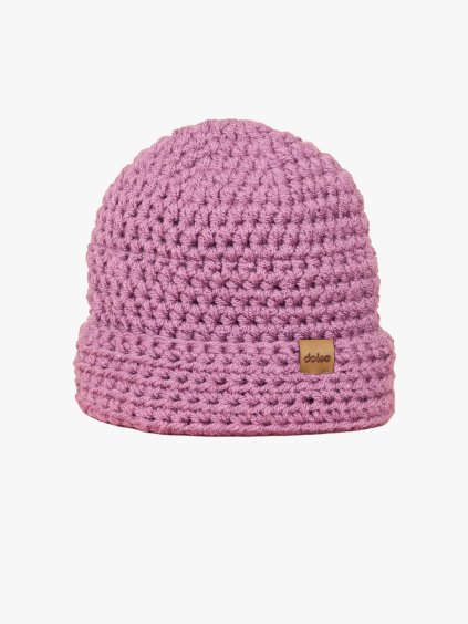 Háčkovaná čepice Fred Lilac