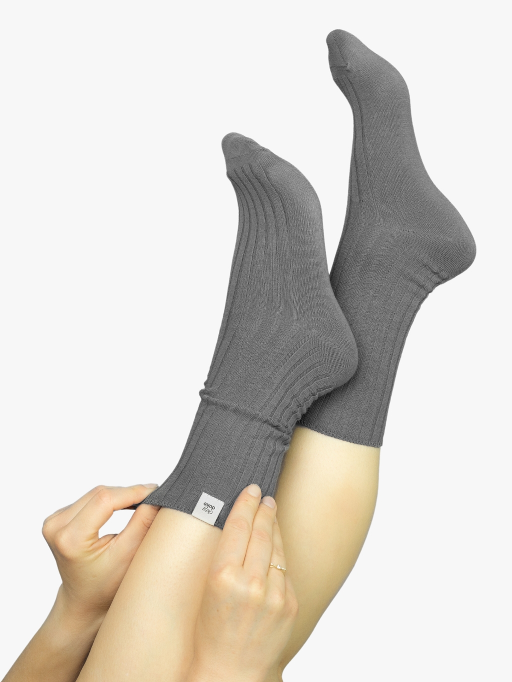Levně Ponožky comfort grey