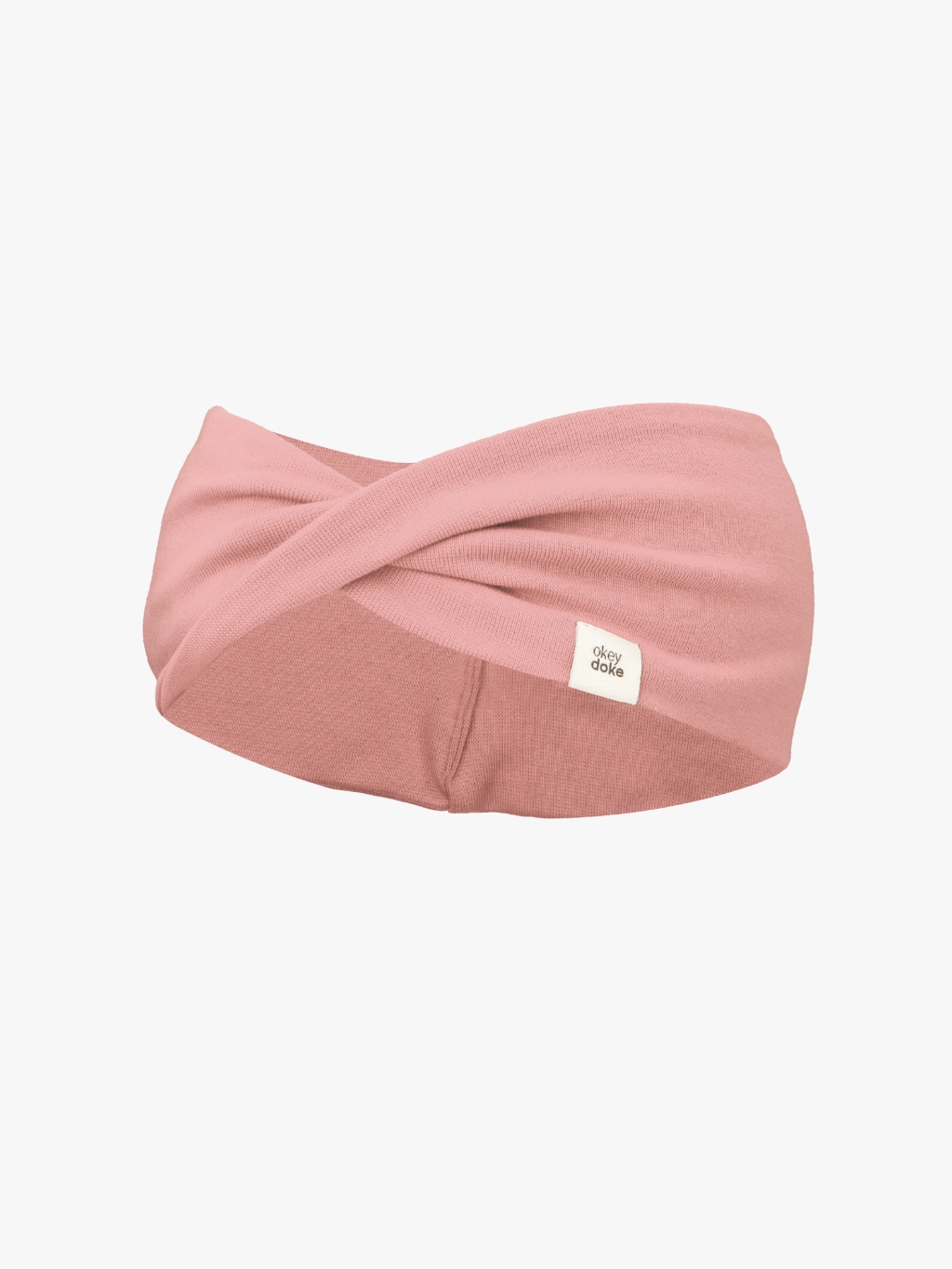 Doke Dětská čelenka organic s křížením Old rose Velikost: Pro děti (1-11 let)