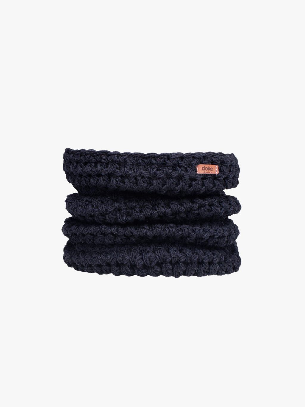 Levně Merino háčkovaný nákrčník black