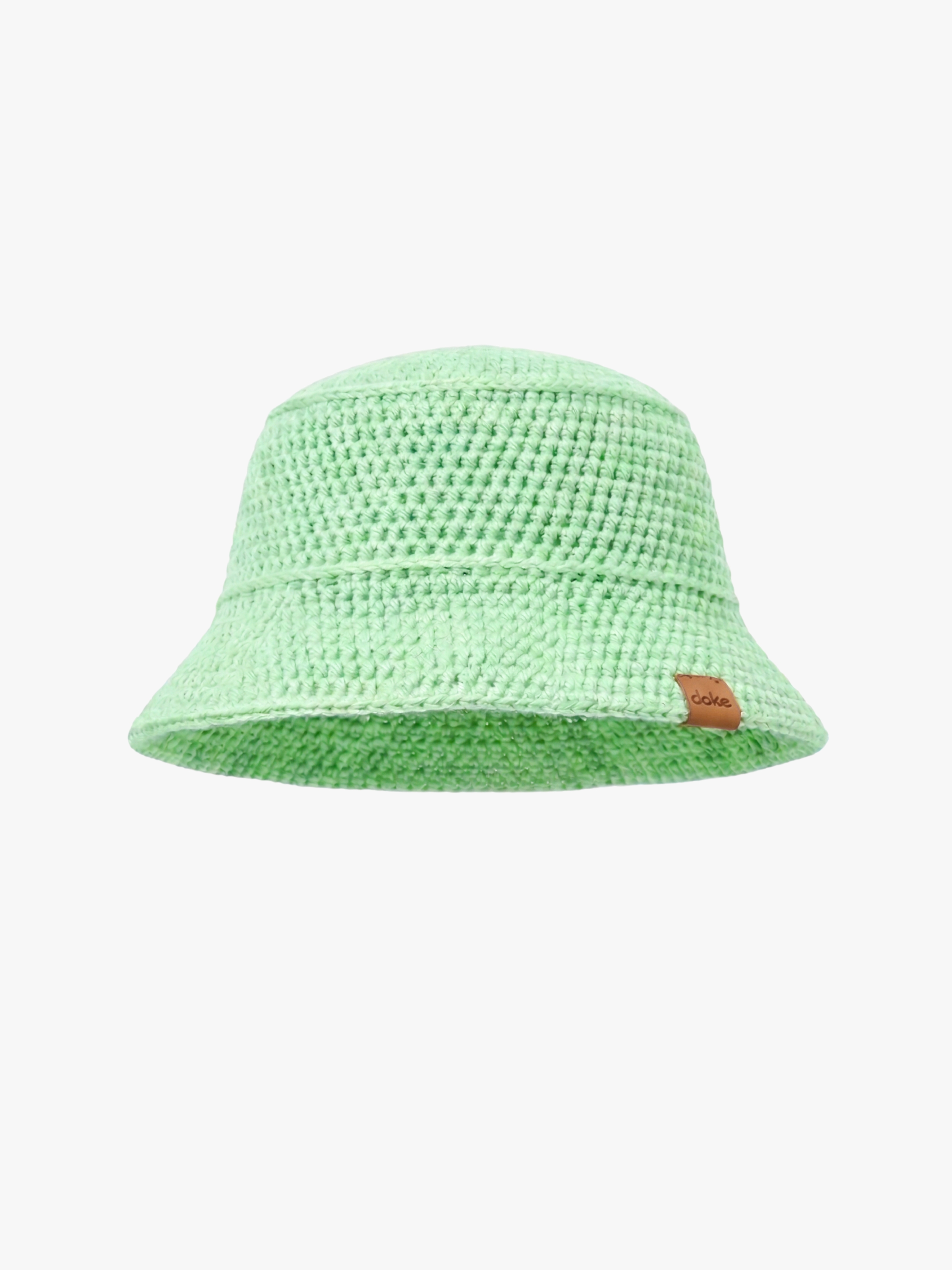 Levně Háčkovaný klobouk green
