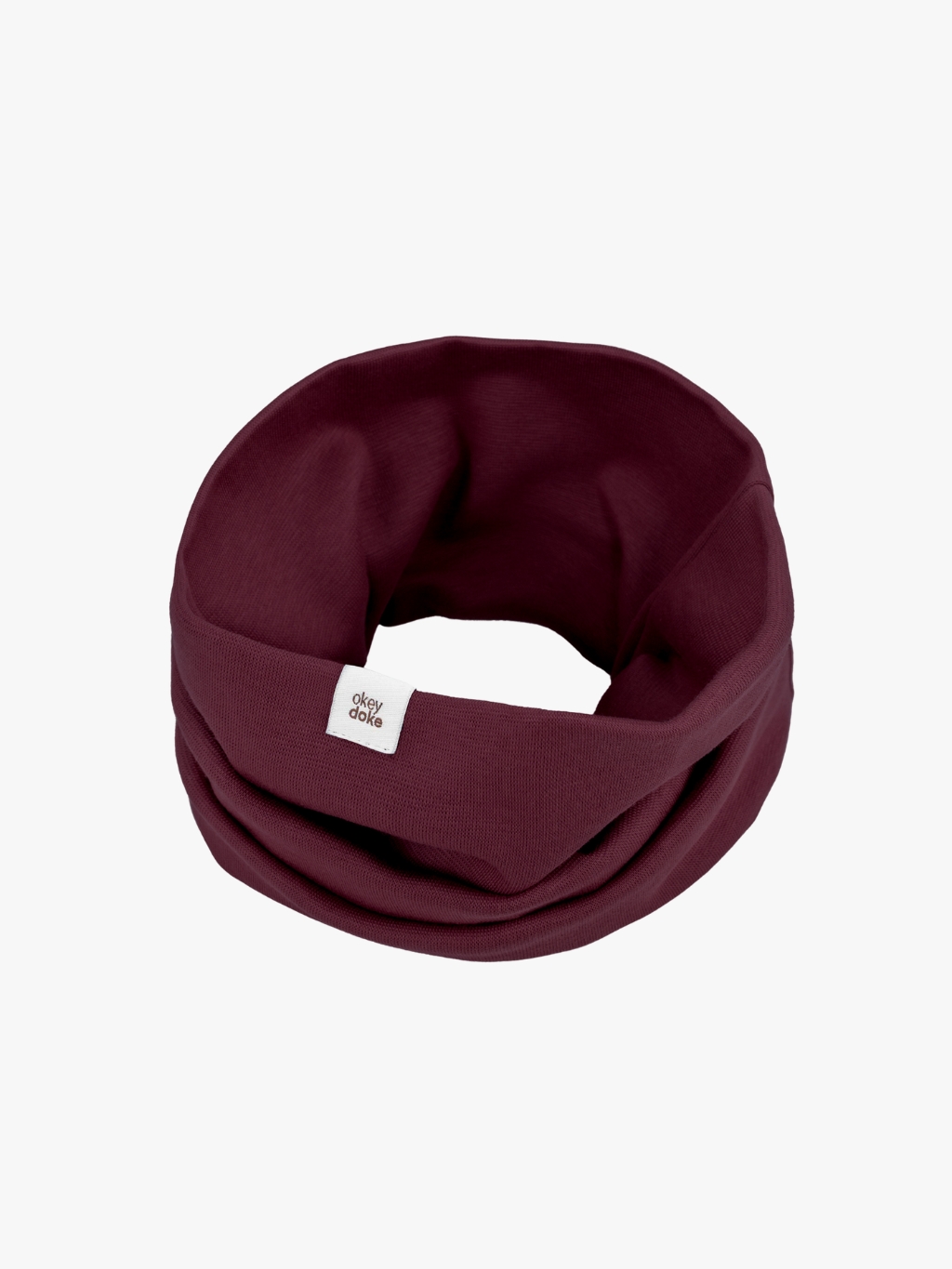 Levně Dětský nákrčník organic maroon