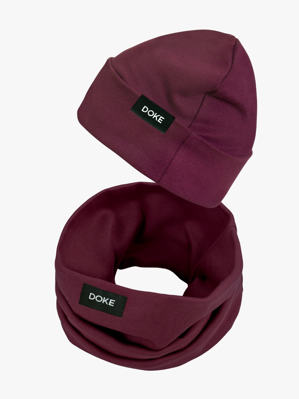 Doke Dětský set organic maroon pro děti do 11 let
