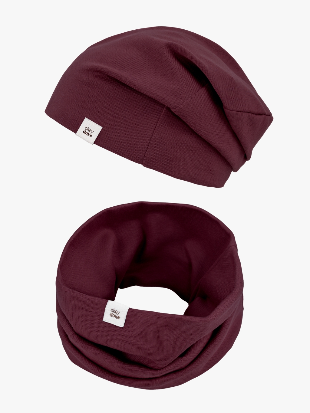 Levně Dětský set organic maroon pro děti 12-16 let