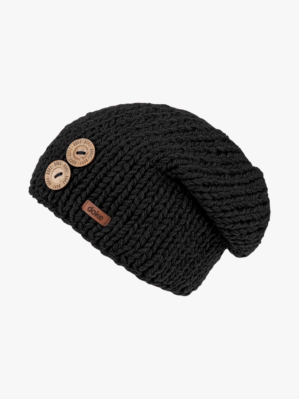 Levně Pletená čepice b nature black