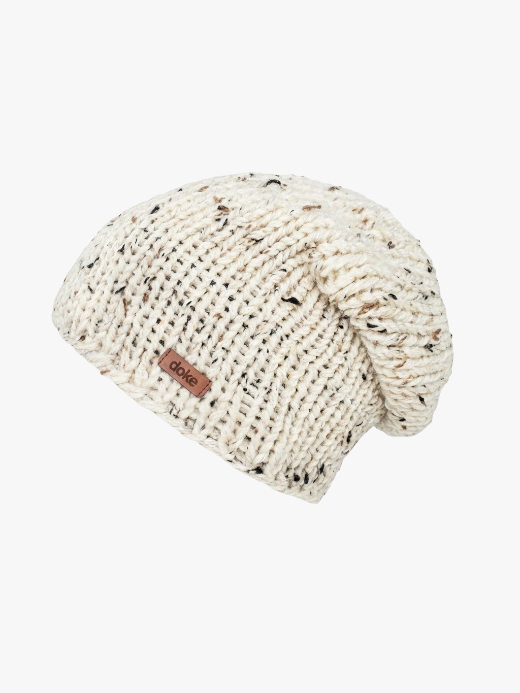 Levně Pletená čepice tweed