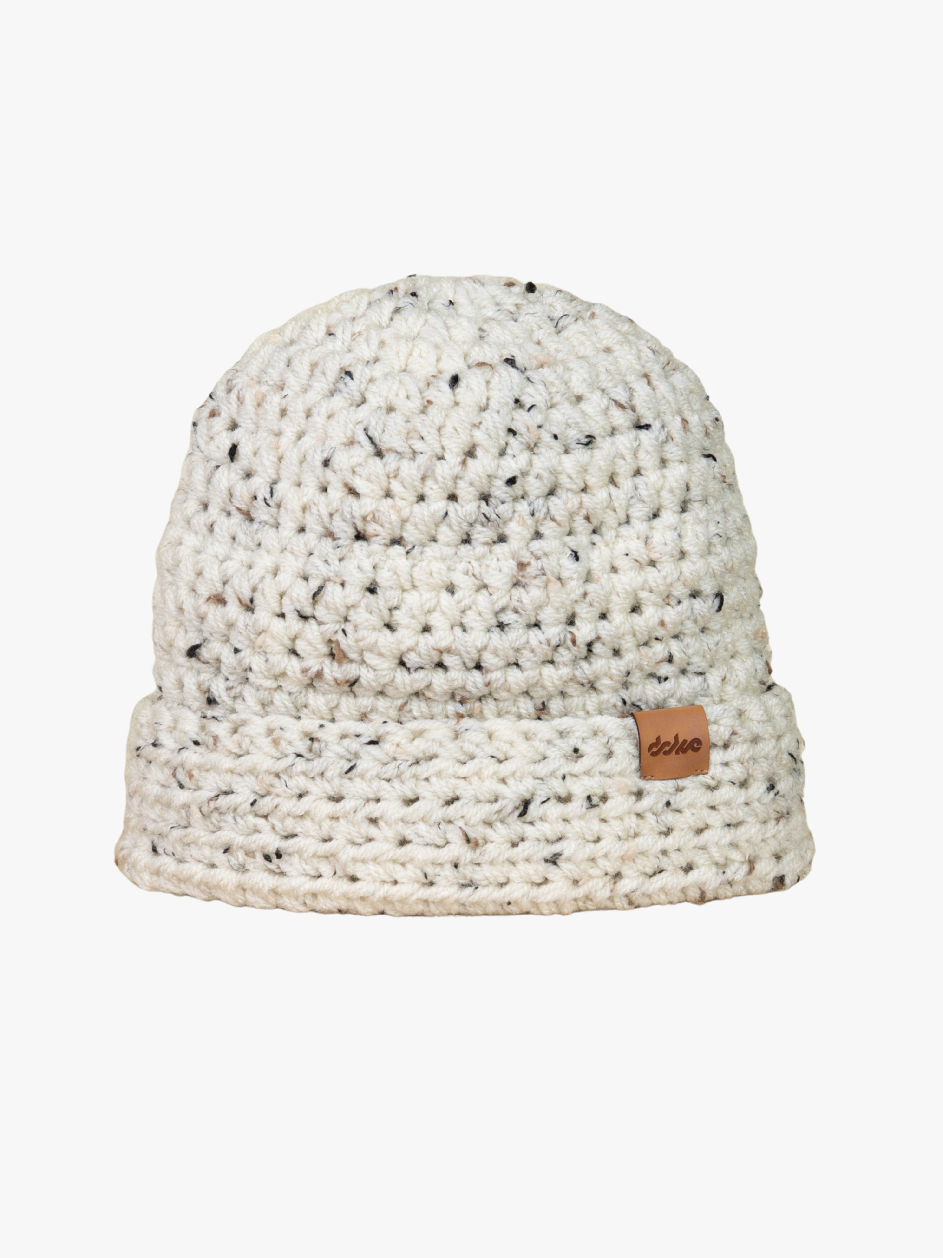 Levně Háčkovaná čepice Fred tweed