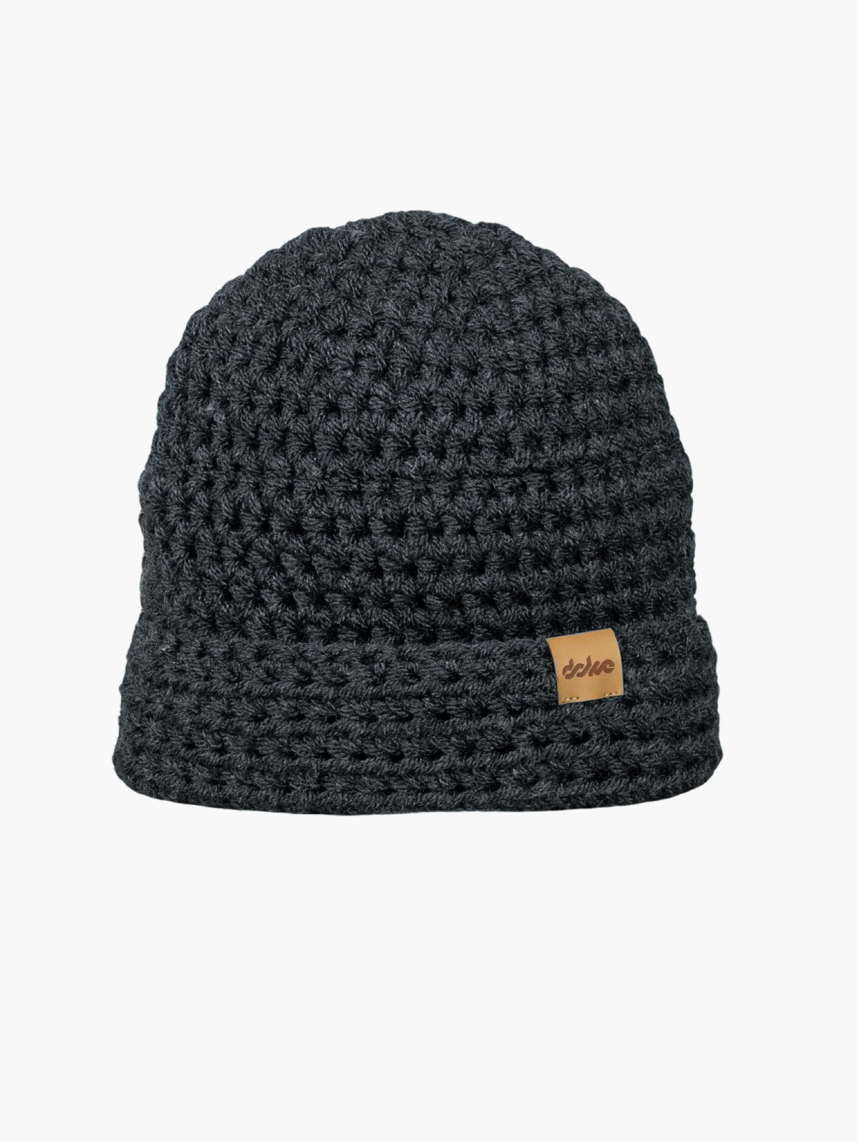 Levně Háčkovaná čepice Fred anthracite pro muže