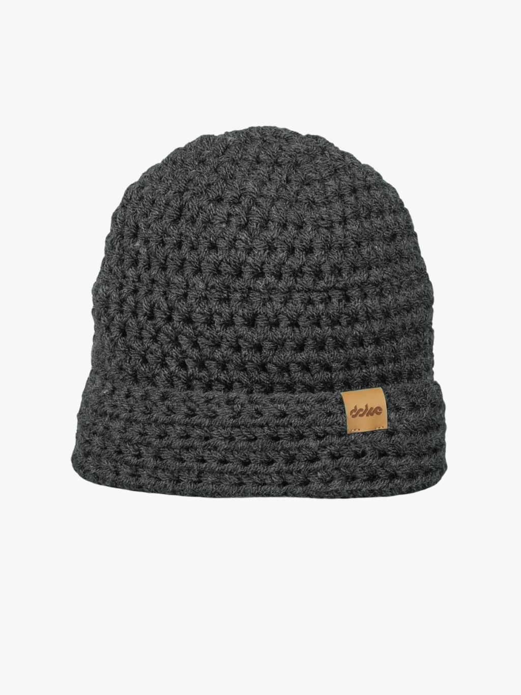 Háčkovaná čepice Fred dark pro muže