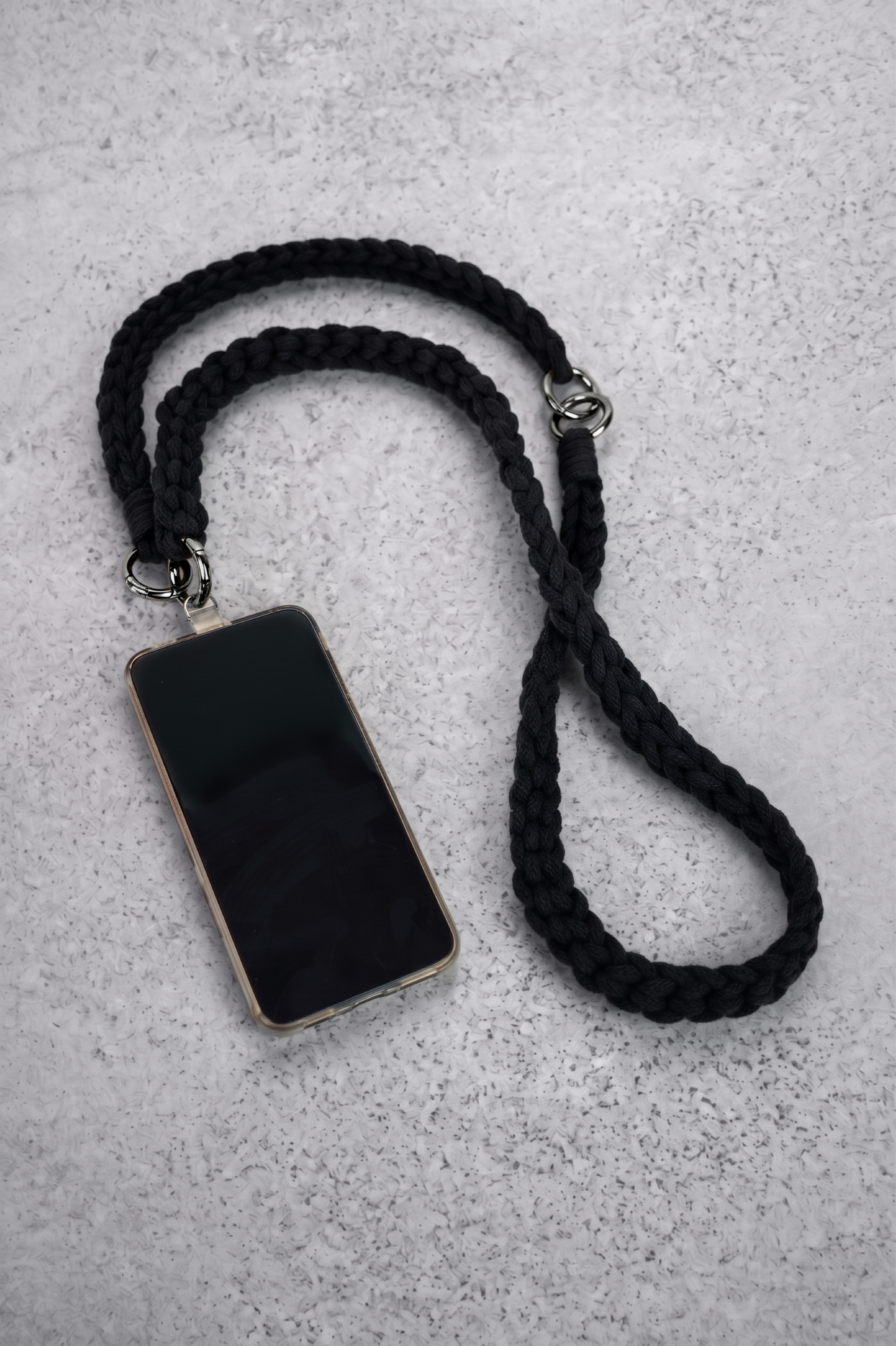 Doke popruh na telefon LARA black