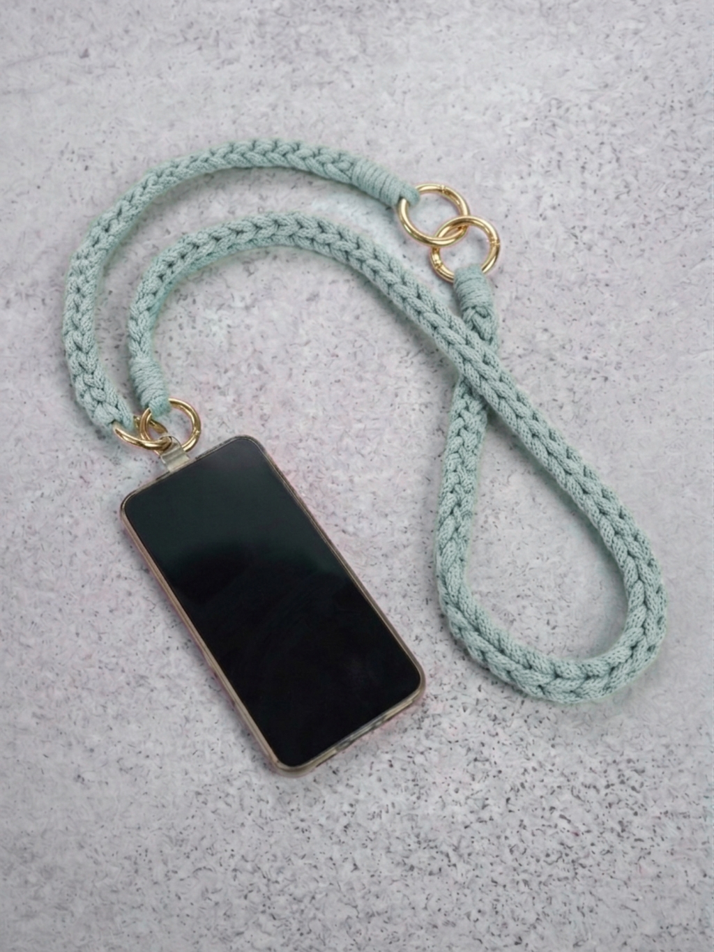 Doke popruh na telefon LARA blue light
