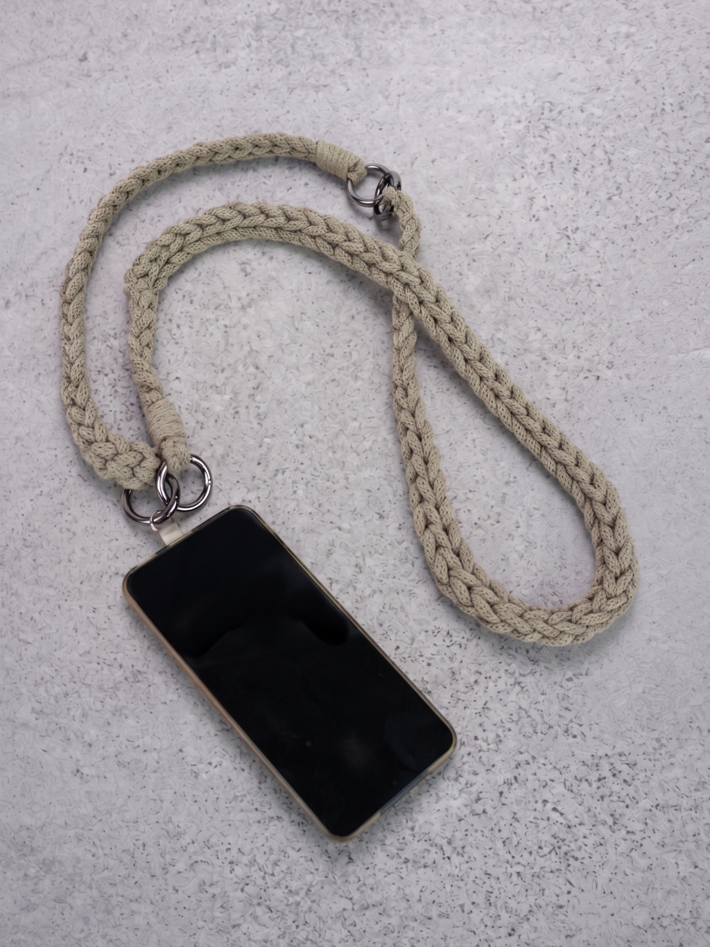 Doke popruh na telefon LARA brown