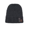 Set pletená čepice a nákrčník b anthracite