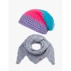 Set háčkovaná čepice a šál rita