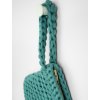Háčkovaná taška na ruku Jersey smaragd