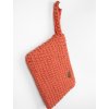 Háčkovaná taška na ruku Jersey coral