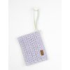 Háčkovaná kapsa Cat lavender
